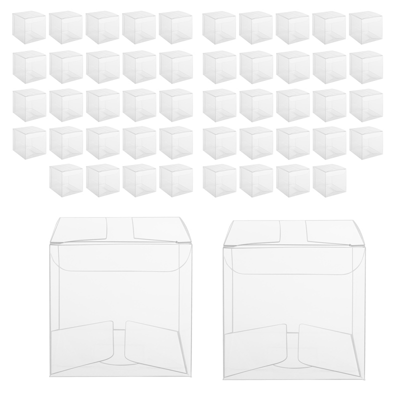50Pcs Clear Plastic Boxes for  - Packaging review and price