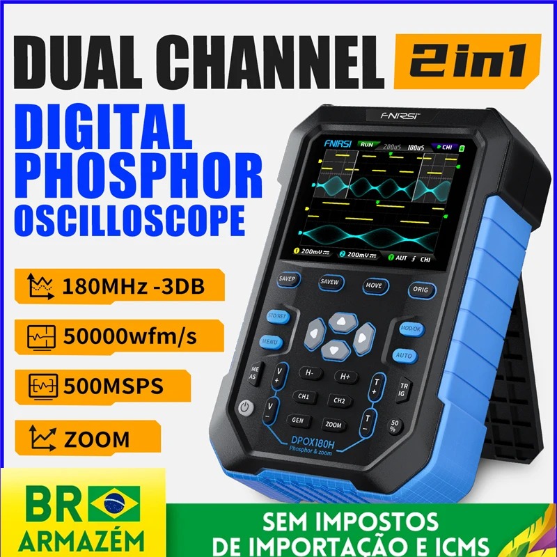 FNIRSI DPOX180H Handheld Digit - Fnirsi Digital Oscilloscope Handheld review and price
