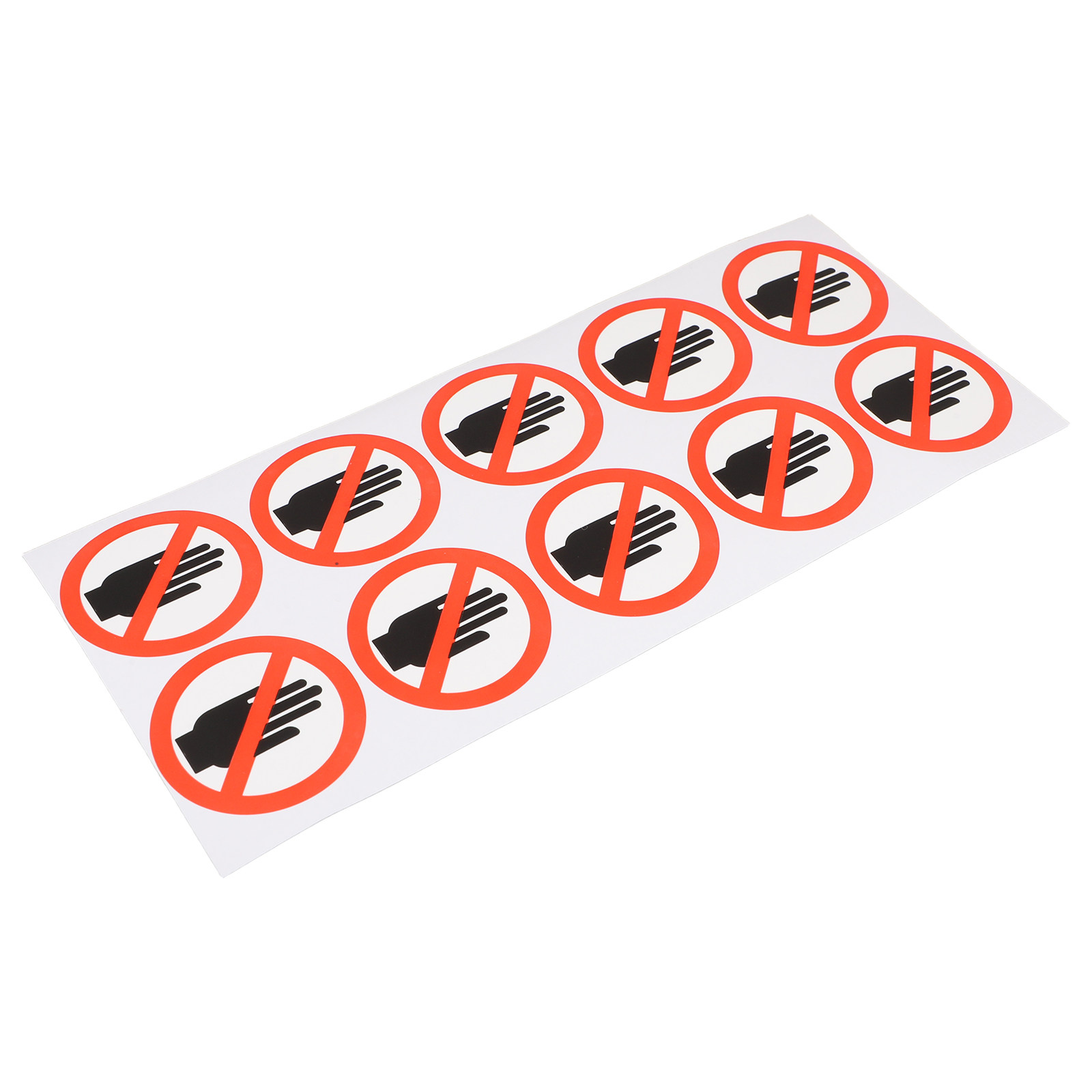 1Sheet Do Not Touch Warning De - Lab Equipment review and price