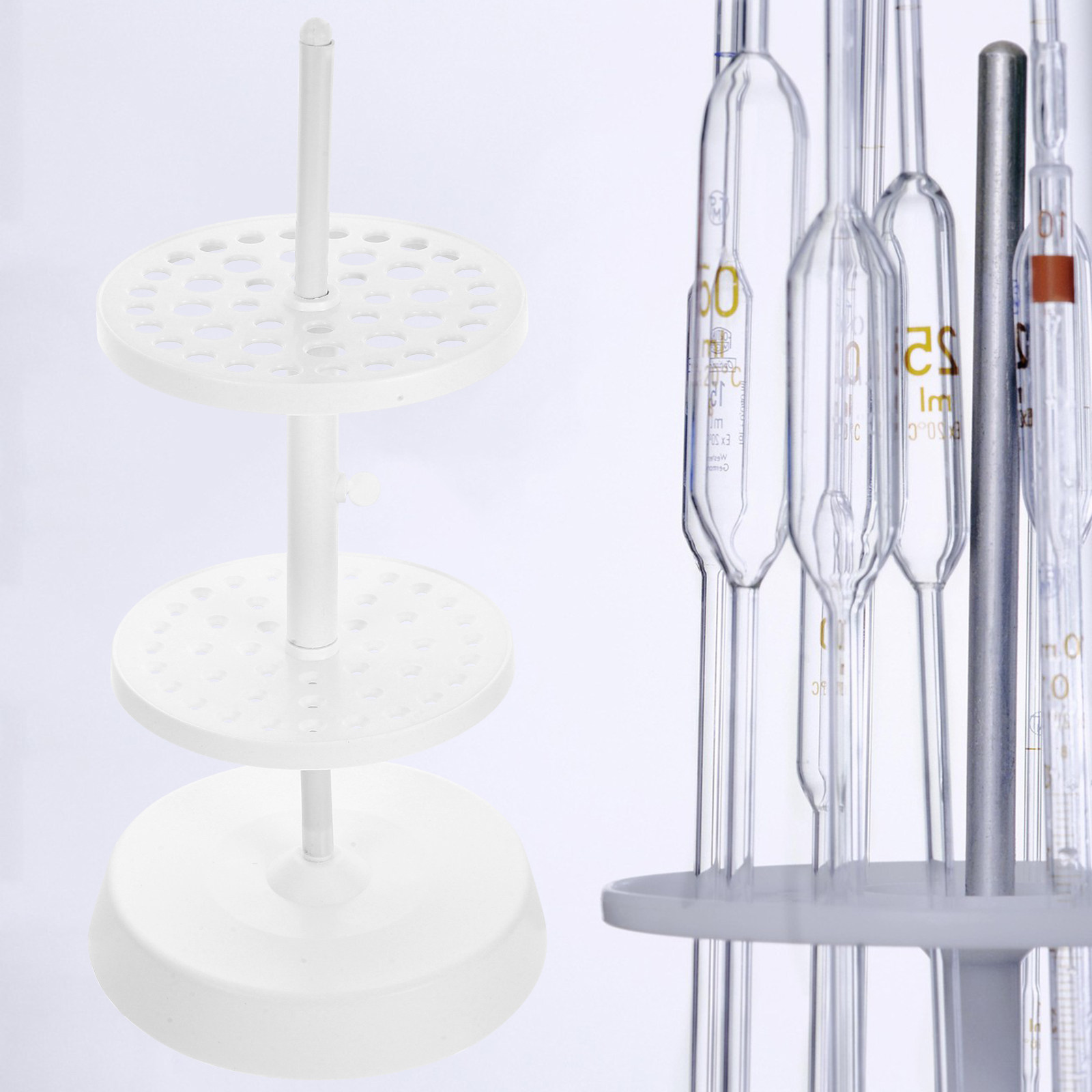 Plastic Pipette Round Stand Ho - Lab Equipment review and price