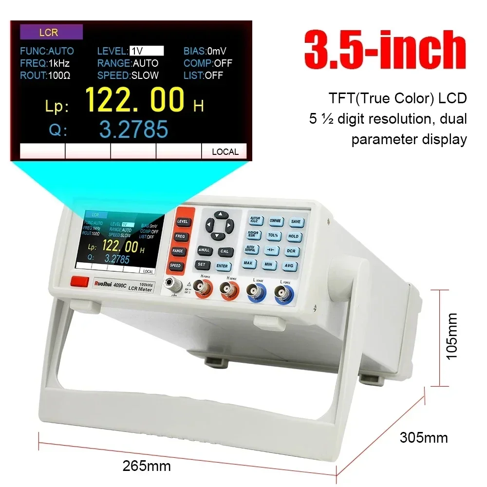 Digital LCR Meter Desktop Capa - Test Instruments review and price